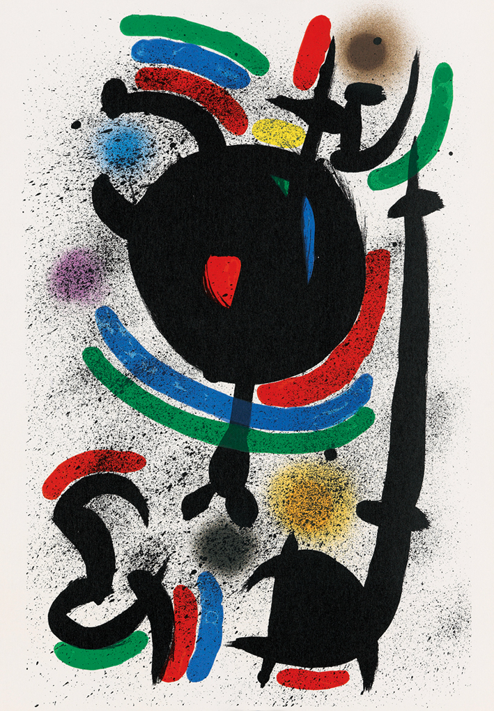  胡安·米罗 Joan Miró ——组成